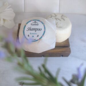 Shampoo Solido Natural de Romero + Ortiga + Caolin (Fortalecedor)