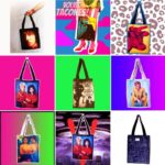 Bolsa de Gabardina tipo Tote Bag Amanda Parranda