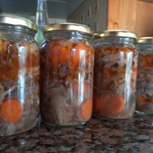 Vizcacha en escabeche frasco x 400gr